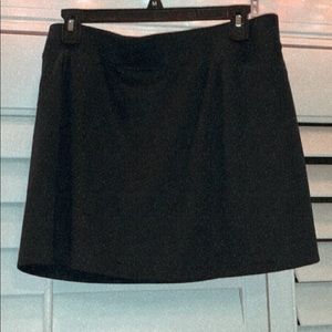 Navy straight athletic skirt